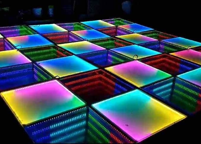 Εξωτερικό HD P6.25 SMD3528 Full Color LED Dance Floor 1000mmx 500mm Κουτί