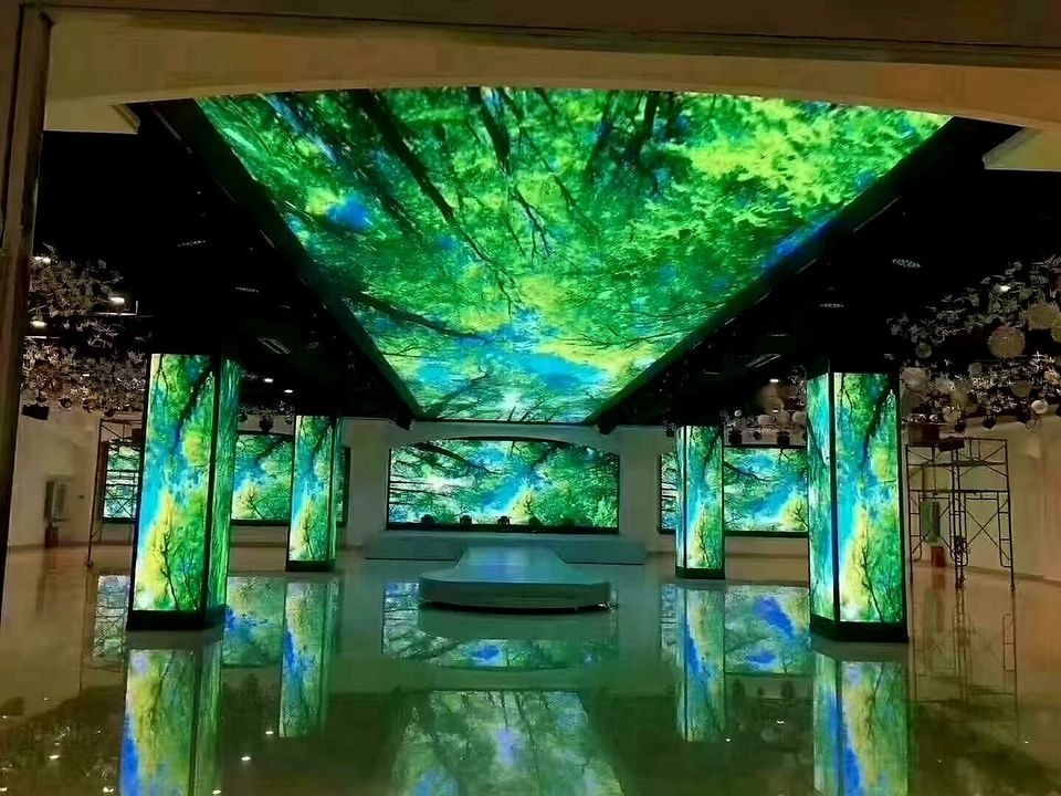 Διαφήμιση εσωτερικής ενοικίασης οθόνη LED οροφής/οθόνη LED υψηλής ανάλυσης/οθόνη LED εξοικονόμησης ενέργειας