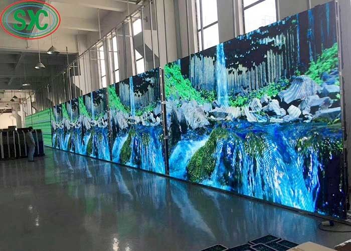 Υψηλής ευκρίνειας SMD2121 εσωτερικό πλήρες χρώμα LED πετσέτα από αλουμίνιο