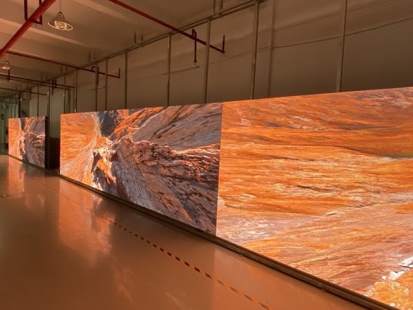 Εσωτερική πλήρης χρώματος P2 HD ενοικίαση LED οθόνη ευρεία οπτική γωνία οθόνη βίντεο τοίχος