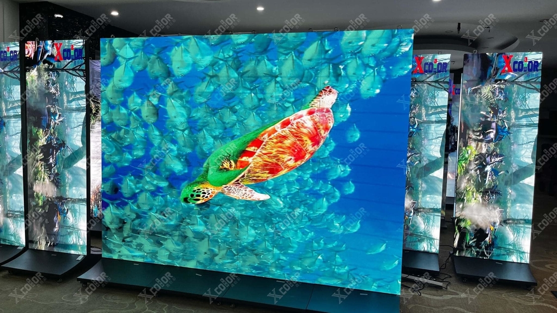 960*960mm Μέγεθος ντουλάπις RGB LED Πίνακα 10000 ώρες Δείχνει διάρκεια ζωής για μακροχρόνια απόδοση