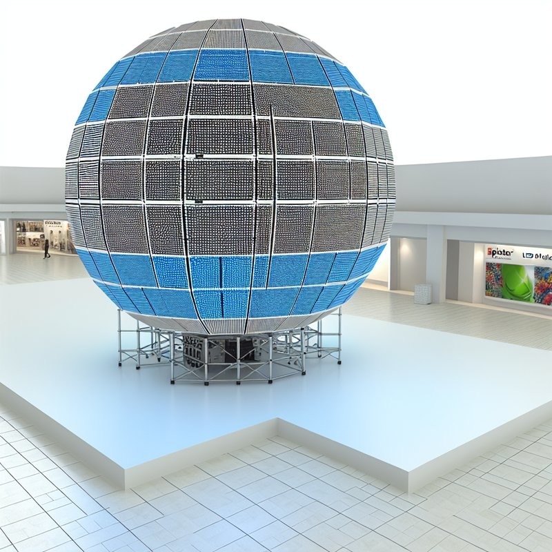 Επίστολος Led Chip Εμπορικό Κέντρο / Εκδηλώσεις Σφαίρα LED οθόνη για τις ανάγκες αγορών σας