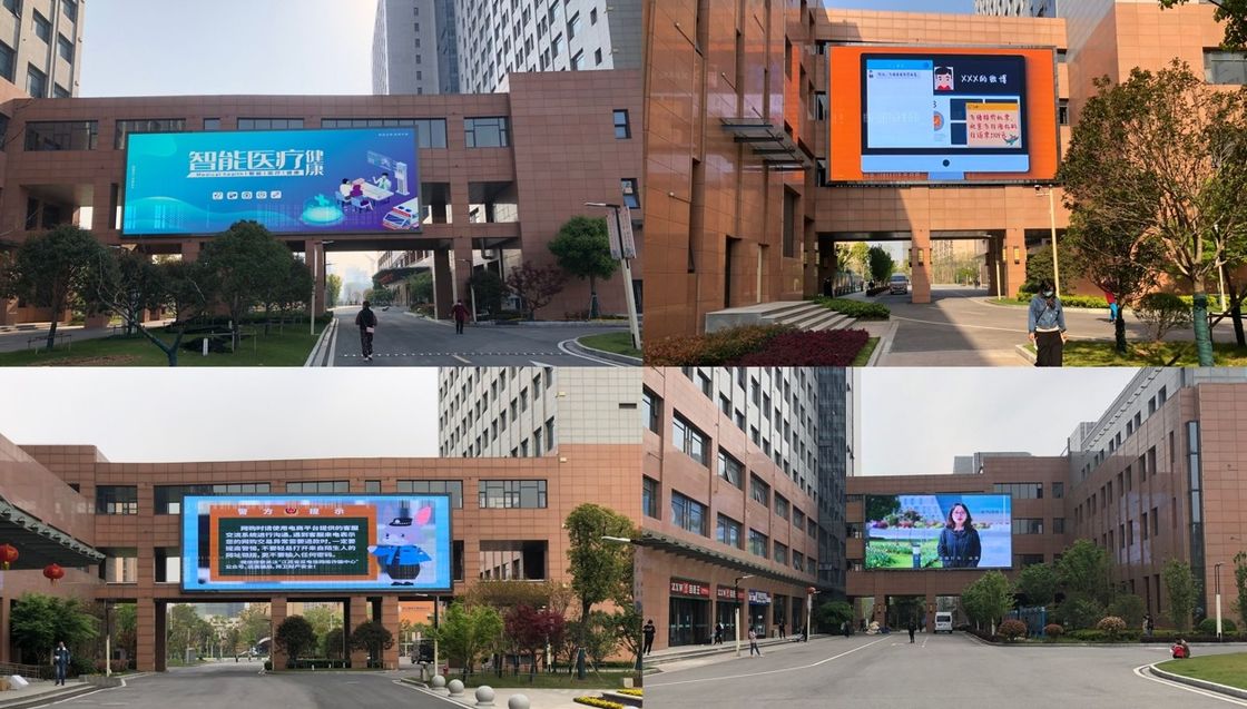 Αδιάβροχη Εξωτερική Πολύχρωμη Οθόνη LED με Τροφοδοτικό Φόρτισης 5V/40A και Μέγεθος Μονάδας 250*250mm