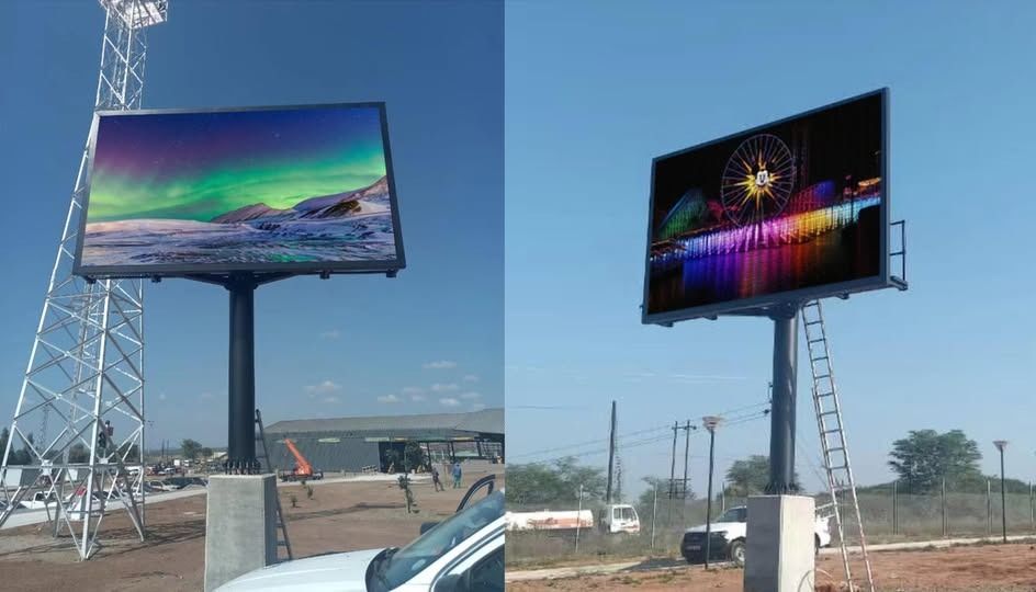 IP65 Αδιάβροχο Εξωτερική διάκριση LED Πίνακα διαφημίσεων σε Rgb 3in1 Διαμόρφωση Pixel για εξωτερική διαφήμιση