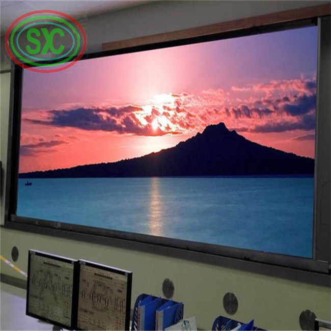 3 περίοδος εσωτερική πλήρης έγχρωμη οθόνη LED με ανάλυση μονάδας 128*64dots και πυκνότητα 160000 Dot/m2