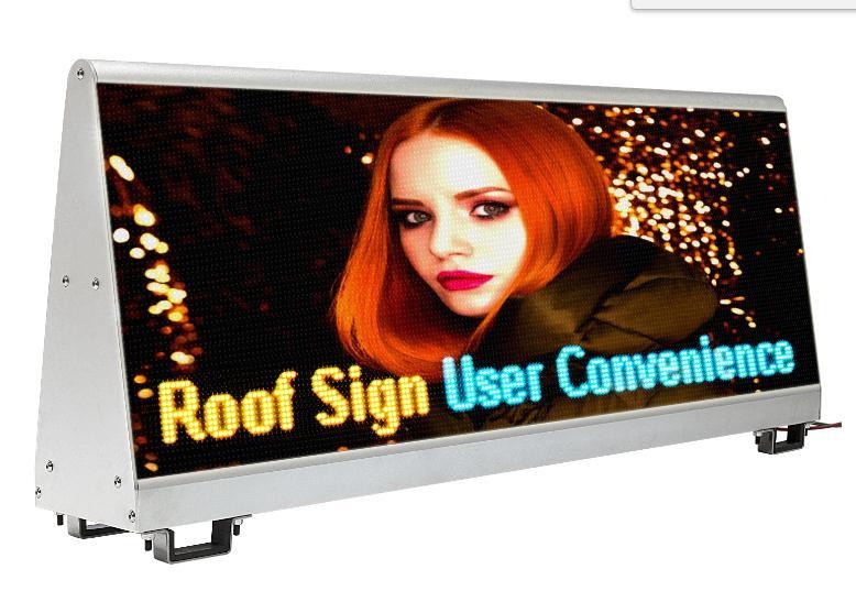 Κάντε μια δήλωση με μια εξωτερική οθόνη LED σήματος αυτοκινήτου με ανάλυση οθόνης 192 * 64 σημεία