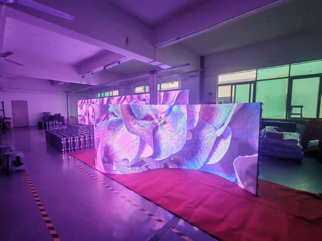 Οθόνη LED εσωτερικού χώρου p2.5 πλήρους χρώματος με ντουλάπι 640x480mm ρυθμός ανανέωσης 3840hz