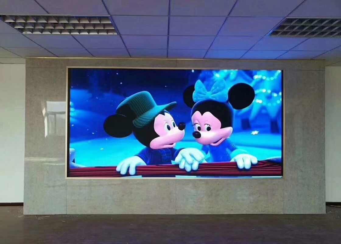 Λαμπτήρας LED P3.91 Οθόνη LED Εσωτερικού / Εξωτερικού Χώρου Επιτοίχια Οθόνη LED ρυθμός ανανέωσης 3840hz