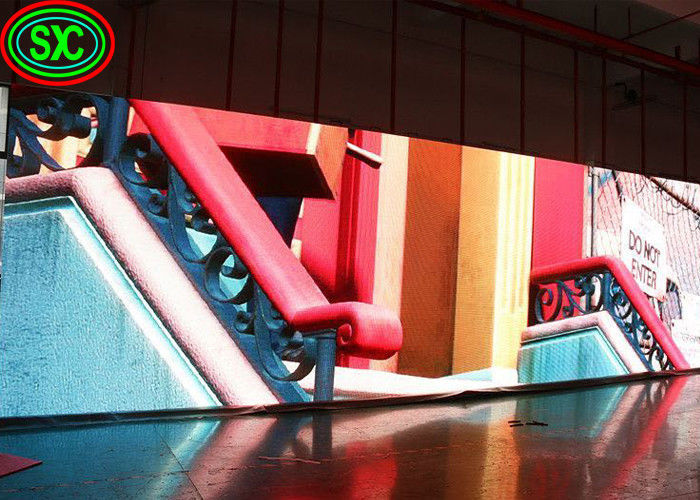 Πνευματικά αδιάβροχη και μη τραυλίζουσα εμπρόσθια οθόνη LED διαφήμισης εσωτερικών χώρων