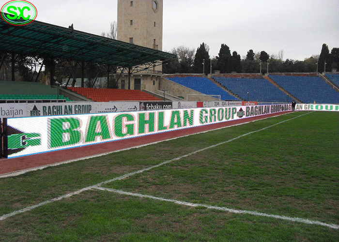 P10 η επίδειξη των RGB οδηγήσεων γηπέδου ποδοσφαίρου, 5000hz υψηλό αναζωογονεί το ποσοστό εξουσιοδότηση 5 ετών