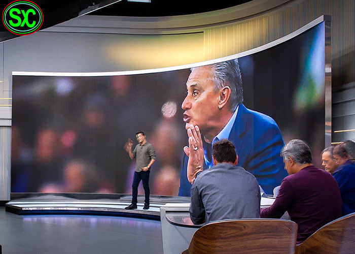 Εσωτερική ευρεία γωνία SMD2020 άποψης επίδειξης P3 των εύκαμπτων οδηγήσεων κουρτινών για τη λεωφόρο αγορών