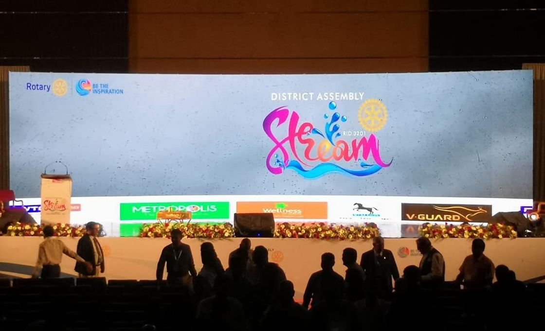 Εσωτερική οθόνη LED SMD υψηλής ανάλυσης πλήρους χρώματος