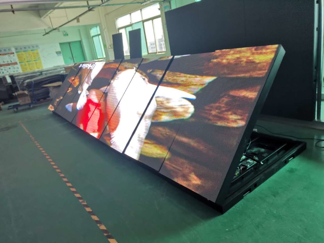P6 Εξωτερική πλήρης χρωματική οθόνη LED με οριζόντια και κατακόρυφη γωνία θέασης 120° για ευρείες εφαρμογές