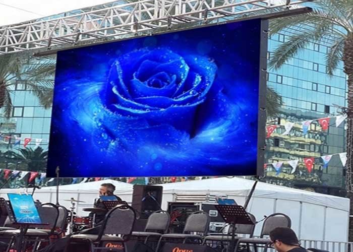 Ευρεία γωνία θέασης πλήρες χρώμα Γρήγορη εγκατάσταση LED ενοικιαζόμενη οθόνη μικρής απόστασης SMD P3.91