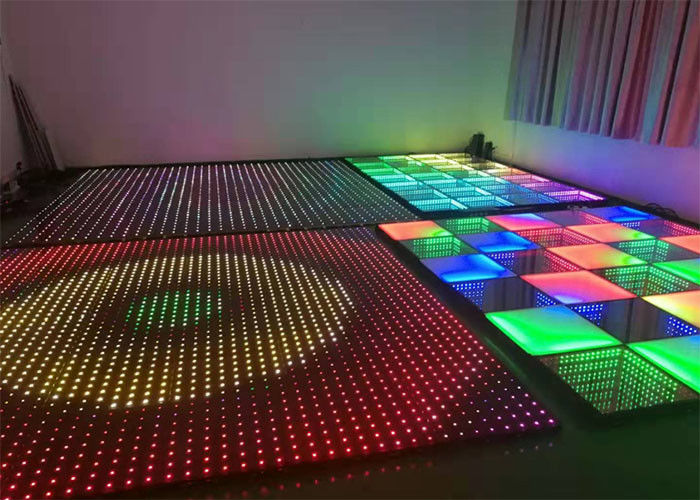 Κίνα SMD3535 Sound Active Dj Led Disco Dance Floor Θερματικές λευκές ακτίνες