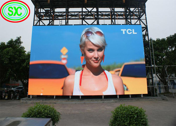 Διαφημιστικός τον πίνακα διαφημίσεων των οδηγημένων οθονών υπαίθριων πλήρων οδηγήσεων χρώματος με την πολύ ανταγωνιστική τιμή και υψηλός - ποιοτικό pantalla leds