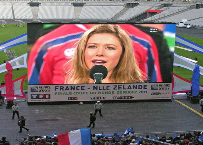 P8 Εξωτερική Έγχρωμη Οθόνη LED 8mm Pixel 32x16 Dots