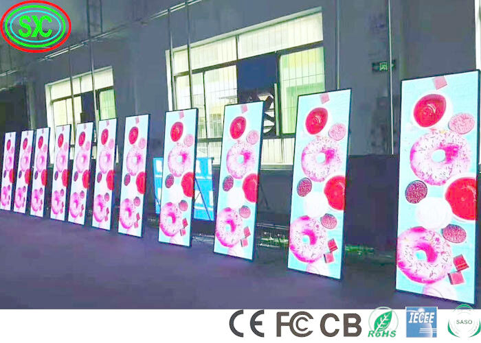 Εξωτερική εσωτερική οθόνη P2 P2.5 P3 LED αφίσα μετακίνηση έξυπνη ψηφιακή οθόνη διαφήμισης βίντεο