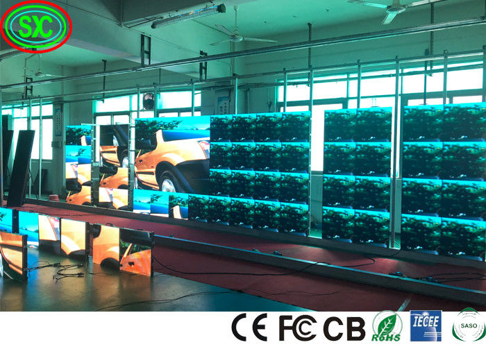 P2 P2.5 SASO 1000nits Εσωτερική οθόνη LED πλήρους χρώματος IECEE οθόνη LED πλήρους χρώματος