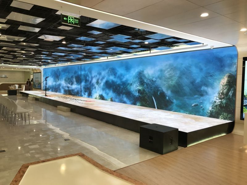 Εικονική οθόνη LED με πολυχρωματική οθόνη LED, 3 χρόνια εγγύηση.