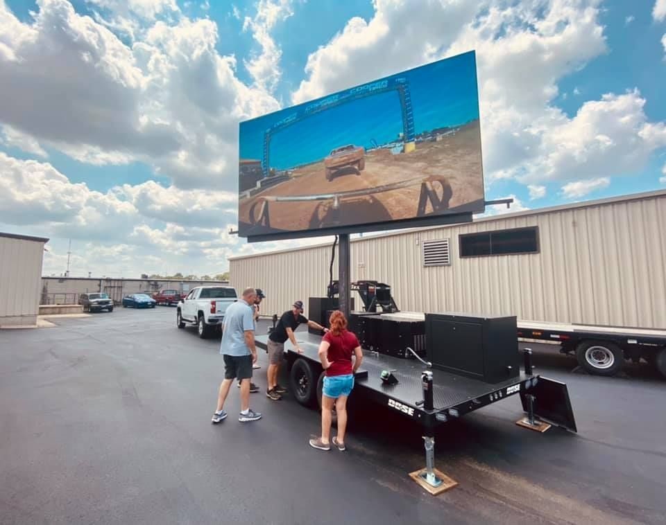 P6 Εξωτερική Πάνελ Οθόνης LED 576x576mm IP65 Αδιάβροχο 5000cd/τ.μ.