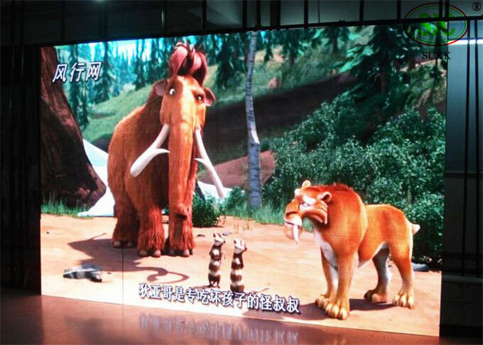 Η επίδειξη διαφήμισης των ζωηρών οδηγήσεων χρώματος εσωτερική με τον αισθητήρα θερμοκρασίας, οδήγησε την οθόνη TV