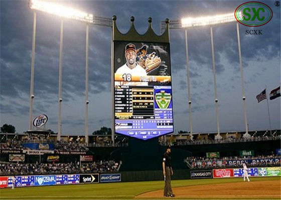 Οθόνη 6500K των αδιάβροχων πλήρων οδηγήσεων χρώματος υπαίθριων - η υψηλή φωτεινότητα 9500K, οδήγησε τα σημάδια