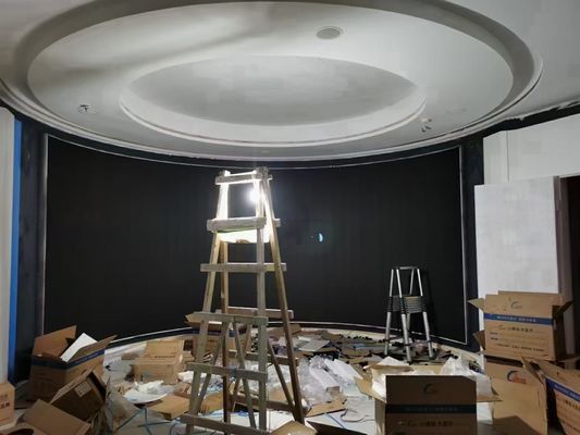 Καλή τιμή P2 ο τηλεοπτικός τοίχος των εσωτερικών εύκαμπτων οδηγήσεων έκαμψε την ενότητα των εμπορικών οδηγήσεων διαφήμισης σε απευθείας σύνδεση