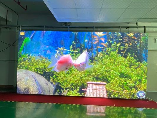 Καλή τιμή Οθόνη 256x128mm μπροστινή υπηρεσία 3840Hz των εσωτερικών οδηγήσεων Kinglight SMD1515 P2 μαγνητών ενότητας σε απευθείας σύνδεση