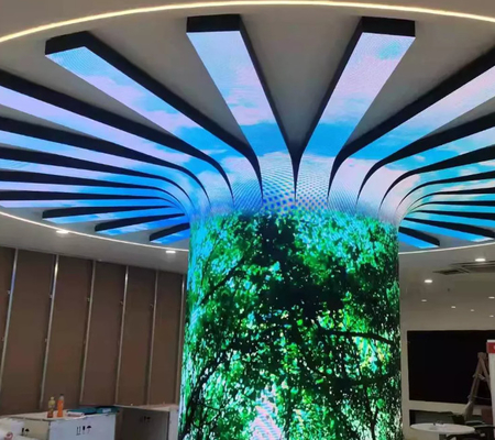 Soft HD P4 Indoor LED Module IP43 3840Hz Ανάλυση 1200Cd/M2 φωτεινότητα πλήρους χρώματος εσωτερική οθόνη LED