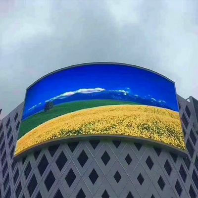 P10 Σταθερή οθόνη LED Ηλεκτρονική Οθόνη LED Πλήρους Έγχρωμης Διαφήμισης εξωτερικού χώρου