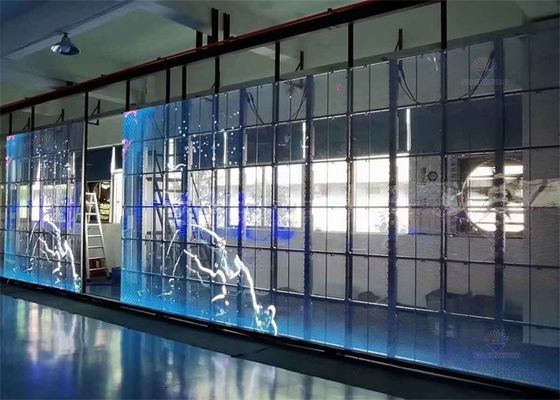 Καλή τιμή Διαφανής οθόνη LED, εσωτερική διαφανής οθόνη LED σε απευθείας σύνδεση
