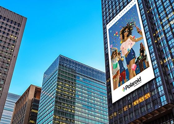 η επίδειξη P10 των υπαίθριων πλήρων οδηγήσεων χρώματος 320*320mm στεγανοποιεί IP65 με τον τρόπο ανίχνευσης 1/2s