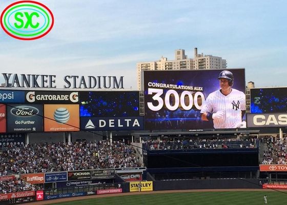 Οθόνη LED Σταδίου P8 640x640mm IP65 Αδιάβροχη 5500CD Φωτεινότητα