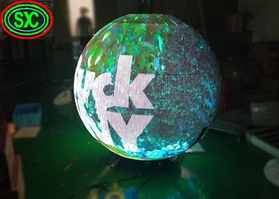 Εκδήλωση Εμπορικό Κέντρο Σφαίρα οθόνη LED με DC5V τάση και 320 * 160mm μέγεθος μονάδας