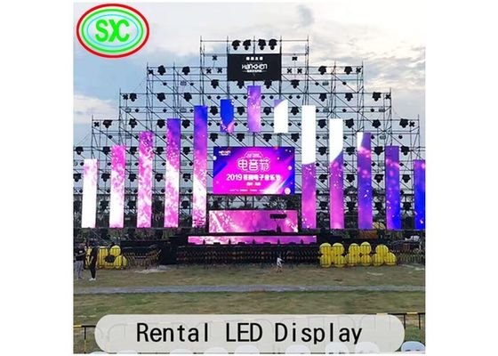 Καλή τιμή P3.91 Σκηνή LED περαστικής ρύπανσης Αλουμινίου LED Σκηνή οθόνης 768mm X768mm Κουτί 3 έτη εγγύηση σε απευθείας σύνδεση