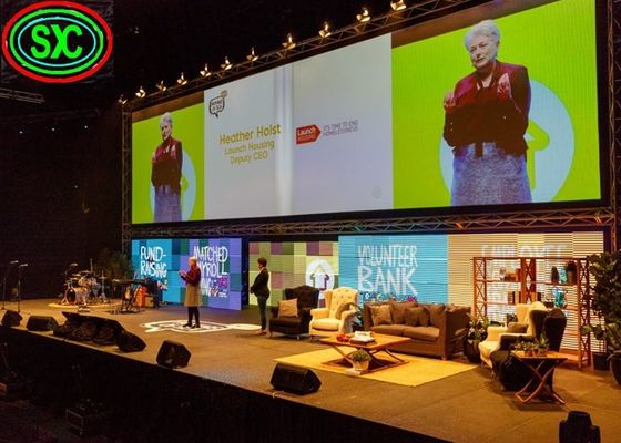 P2.5 οθόνη των εσωτερικών πλήρων οδηγήσεων χρώματος ενοικίου 5 έτη εξουσιοδότησης, εύκαμπτη χρήση γεγονότων