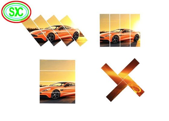 960*320 Ανάλυση Μονούλης Εμπορική οθόνη οθόνης LED σε διαμόρφωση χρώματος 1R1G1B για οθόνη υψηλής απόδοσης