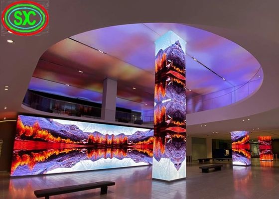 Καλή τιμή P4 Υψηλής ανάλυσης LED εξωτερική 3D διαφημιστική οθόνη, LED διαφημιστική επιφάνεια 320mm * 160mm Μονάδα σε απευθείας σύνδεση