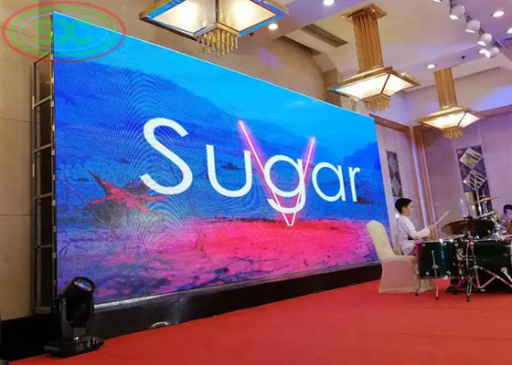 Π5 Εξωτερική πλήρης χρώσης LED ντε-κόστ αλουμινίου οθόνης 43222 Dots/square meter density