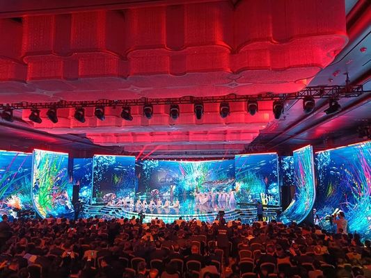 Εσωτερικός υψηλός αναζωογονεί την επίδειξη 500*500mm 500*1000mm των φορητών οδηγήσεων 3840hz