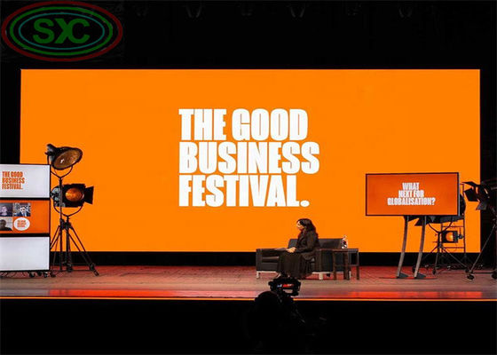 Οθόνη RGB LED Signage 500*500mm 10000 Hours Long Life Span Display