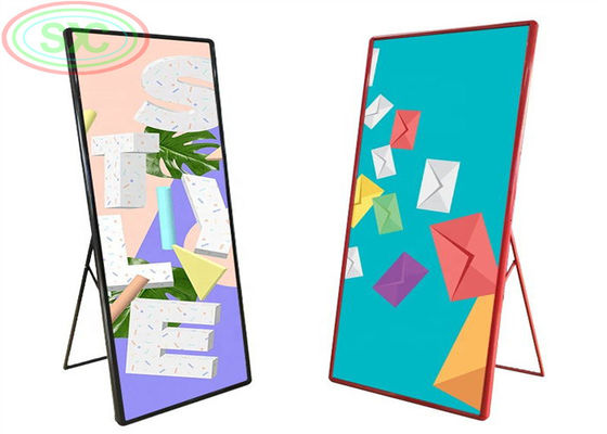 Παραδοσιακή εσωτερική οθόνη P2.5 με καθρέφτη LED οθόνη LED για καταστήματα