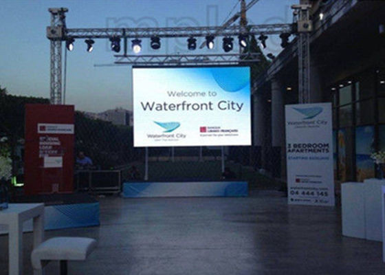 P4.81mm Εσωτερική εξωτερική πλήρης χρωματική οθόνη οθόνης LED ενοικίασης 500x500mm