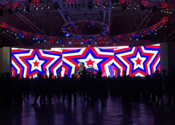 Πλήρη χρώμα P2 LED πεταμένης αλουμινίου οθόνης / 2500nits μεγάλη εξωτερική οθόνη LED