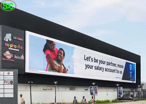 P10 υψηλή ανάλυση που διαφημίζει τις οθόνες IP65 των πλήρων οδηγήσεων χρώματος αδιάβροχες