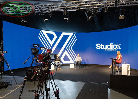 P2.976 HD Εσωτερική ευέλικτη οθόνη με κλειδαριά τόξου για θέατρο / τηλεοπτικό σταθμό