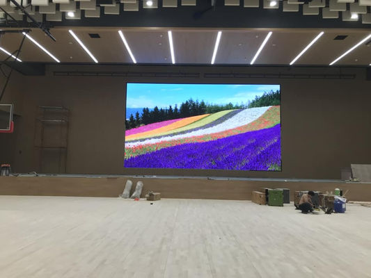 Καλή τιμή Εσωτερικός P2.5 640*640mm Διαφήμιση LED οθόνη τοίχου Προσωρινή εξυπηρέτηση, 3840hz ρυθμός ανανέωσης, 1000nit φωτεινότητα Διαδικτυακά