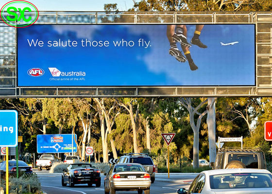 SMD P10 που διαφημίζει την οθόνη επίδειξης των RGB οδηγήσεων υπαίθρια με Nationstar, ενέργεια - αποταμίευση