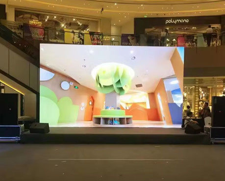 GOB Εσωτερική οθόνη LED ενοικίασης P1.667 Βίντεο τοίχος σκηνικό φόντο